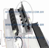 STARWHEEL ASSEMBLY HP PLOTTER DSJ 10PS/ DSJ 20PS/ DSJ 50PS