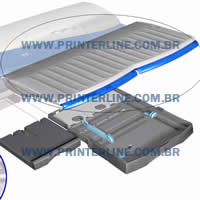BANDEJA DE SAÍDA DO PAPEL HP PLOTTER DSJ 120