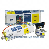 CABEÇA HP PLOTTER DSJ 2000CP/ DSJ 2500CP/ DSJ 3000CP (YELLOW) VER DESCR.