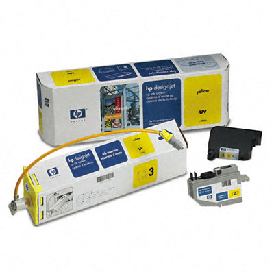 CABEÇA UV HP PLOTTER DSJ 2000CP/ DSJ 2500CP/ DSJ 3000CP (YELLOW) VER DESCR.