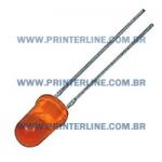 LED LARANJADO 5mm
