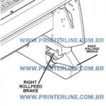 RIGHT ROLLFEED BRAKE HP PLOTTER DSJ 5500