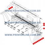 PINCHARM LIFT ASSEMBLY HP PLOTTER DSJ 700 / DSJ 750C / DSJ 755CA